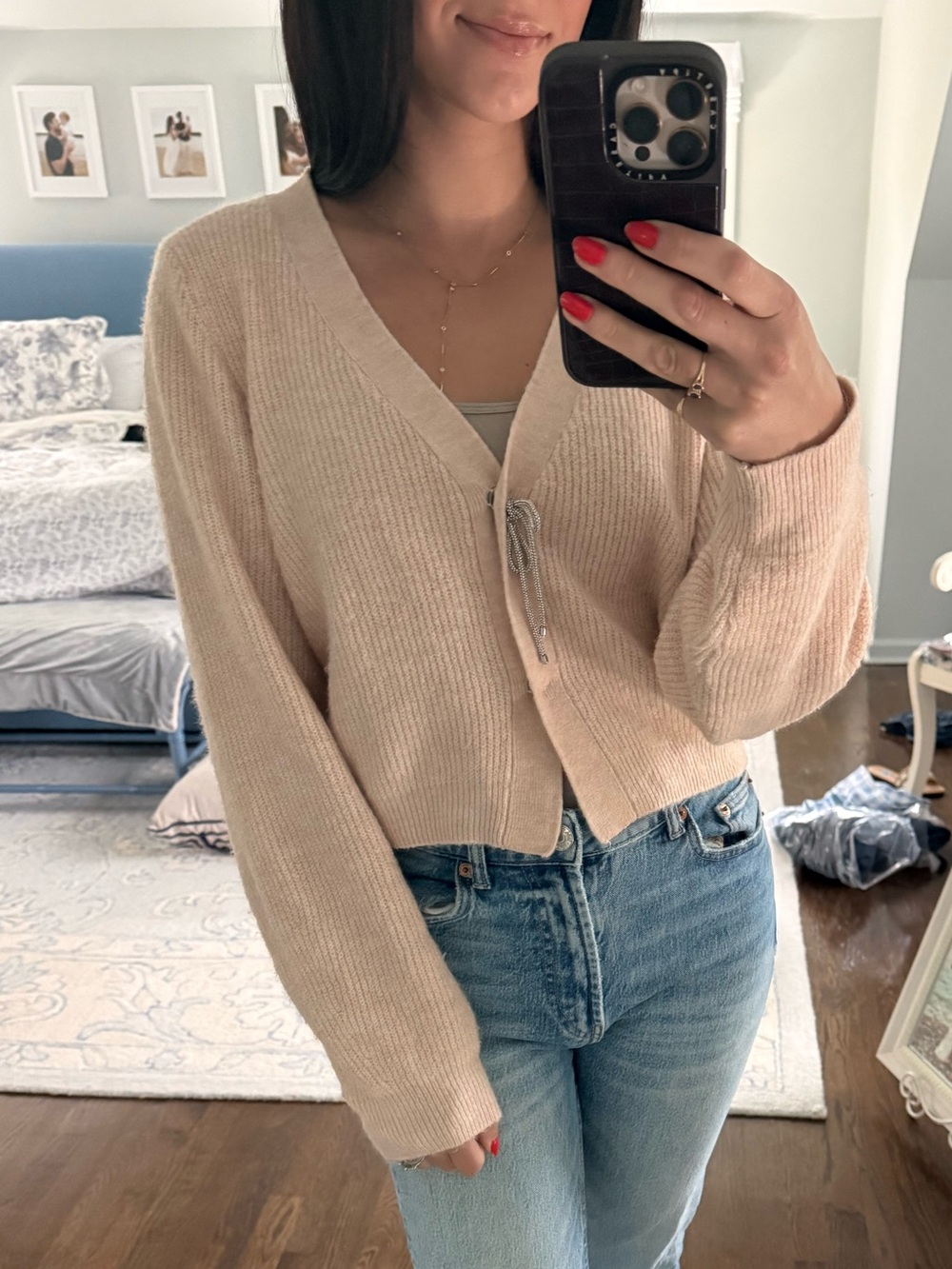 H&M Light Pink Cardigan
